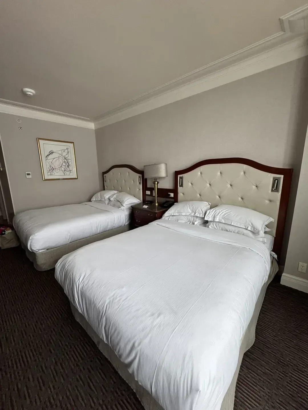Resort façade beside open water
